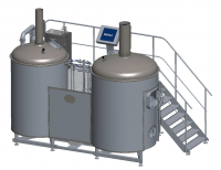Salle de brassage 10hl 3 cuves
