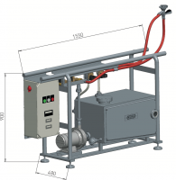 Laveuse de fûts DESTILAsoude + vapeur - 15-17 fûts/h