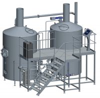 Salle de brassage 20hl 3 cuves